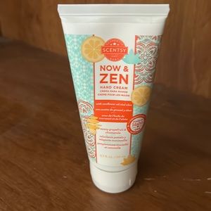 Scentsy Now & Zen hand cream